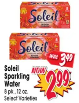 Jewel-Osco Soleil Sparkling Water offer