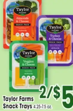 Jewel-Osco Taylor Farms Snack Trays offer