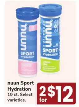 Jewel-Osco nuun Sport Hydration offer