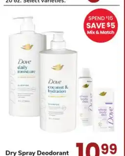 Jewel-Osco Dry Spray Deodorant offer