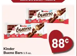 Jewel-Osco Kinder Bueno Bars offer