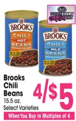 Jewel-Osco Brooks Chili Beans offer