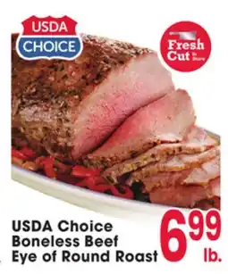 Jewel-Osco USDA Choice Boneless Beef Eye of Round Roast offer