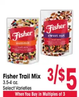 Jewel-Osco Fisher Trail Mix offer