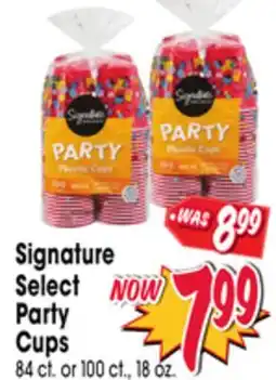 Jewel-Osco Signature Select Party Cups offer