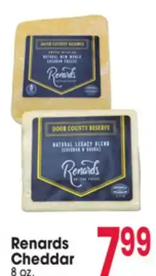 Jewel-Osco Renards Cheddar offer
