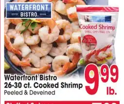 Jewel-Osco Waterfront Bistro 26-30 ct. Cooked Shrimp offer