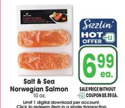 Jewel-Osco Salt & Sea Norwegian Salmon offer
