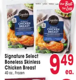 Jewel-Osco Signature Select Boneless Skinless Chicken Breast offer