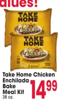 Jewel-Osco Take Home Chicken Enchilada Bake Bake Meal Kit offer