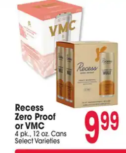 Jewel-Osco Recess Zero Proof or VMC offer