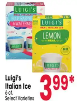 Jewel-Osco Luigi's Italian Ice offer