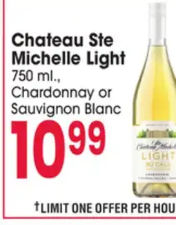 Jewel-Osco Chateau Ste Michelle Light offer