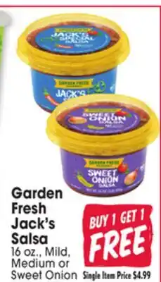 Jewel-Osco Garden Fresh Jack's Jack's Salsa offer