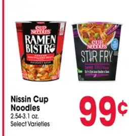 Jewel-Osco Nissin Cup Noodles offer