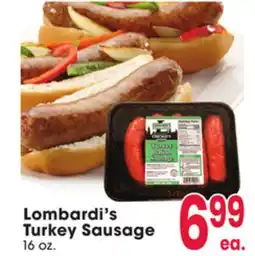 Jewel-Osco Lombardi's Turkey Sausage offer