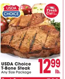 Jewel-Osco USDA Choice T-Bone Steak offer
