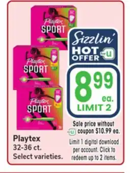 Jewel-Osco Playtex offer