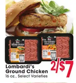 Jewel-Osco Lombardi's Ground Chicken offer