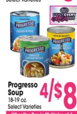 Jewel-Osco Progresso Soup offer