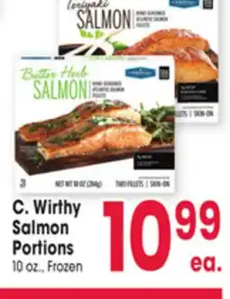 Jewel-Osco C. Wirthy Salmon Portions offer