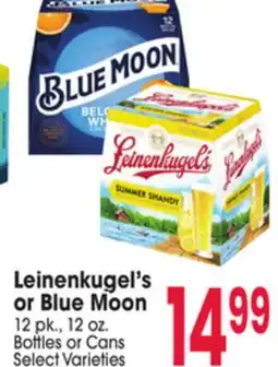 Jewel-Osco Leinenkugel's or Blue Moon offer