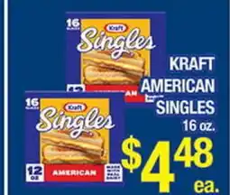 Torres Supermercado KRAFT AMERICAN SINGLES offer