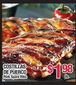 Torres Supermercado Pork Spare Ribs offer
