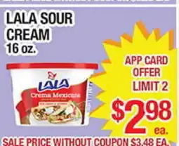 Torres Supermercado LALA SOUR CREAM offer