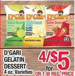 Torres Supermercado D'GARl GELATIN DESSERT offer