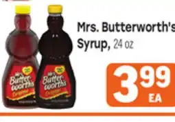 Tony’s Fresh Market Mrs. Butterworth's Syrup offer