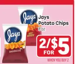 Tony’s Fresh Market Jays Potato Chips offer