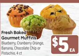 Tony’s Fresh Market Fresh Baked Gourmet Muffins offer