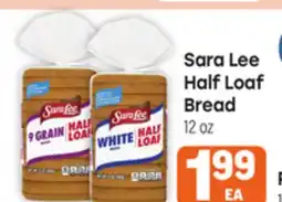 Tony’s Fresh Market Sara Lee Half Loaf Bread offer