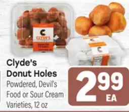 Tony’s Fresh Market Clyde's Donut Holes offer