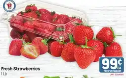 Tony’s Fresh Market Fresh Strawberries offer