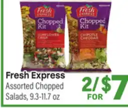 Tony’s Fresh Market Fresh Express Assorted Chopped Salads offer
