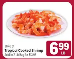 Tony’s Fresh Market Tropical Cooked Shr imp Shrimp offer