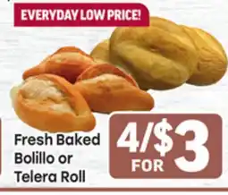 Tony’s Fresh Market Fresh Baked Bolillo or Telera Roll offer