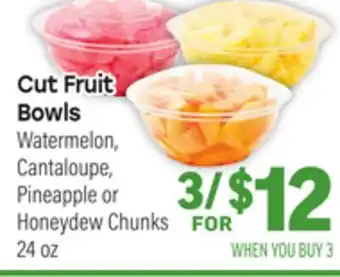 Tony’s Fresh Market Cut Fruit Bowls offer