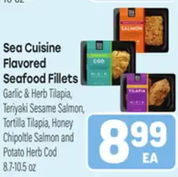 Tony’s Fresh Market Sea Cuisine Flavored Seafood Fillets offer