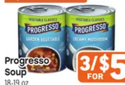 Tony’s Fresh Market Progresso Soup offer