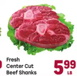 Tony’s Fresh Market Fresh Center Cut Beef Shanks offer