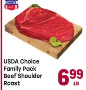 Tony’s Fresh Market USDA Choice Family Pack Beef Shoulder Roast offer