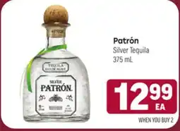 Tony’s Fresh Market Patrón Silver Tequila offer