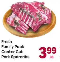 Tony’s Fresh Market Fresh Family Pack Center Cut Pork Spareribs offer