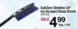 Ace Hardware SubZero Slimline 24 Ice Scraper/Snow Brush offer