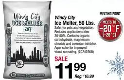 Ace Hardware Windy City Ice Melter, 50 Lbs offer