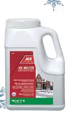 Ace Hardware Ace Ice Melter 11 Lb. Jug offer