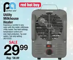 Ace Hardware Perfect Aire Utility Milkhouse Heater offer